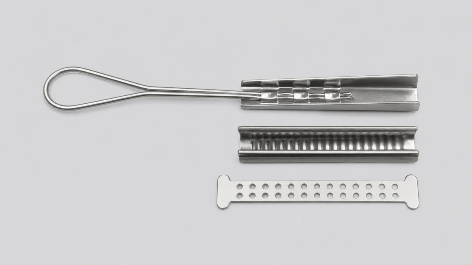 FTTH Drop Cable Clamp Stainless Steel